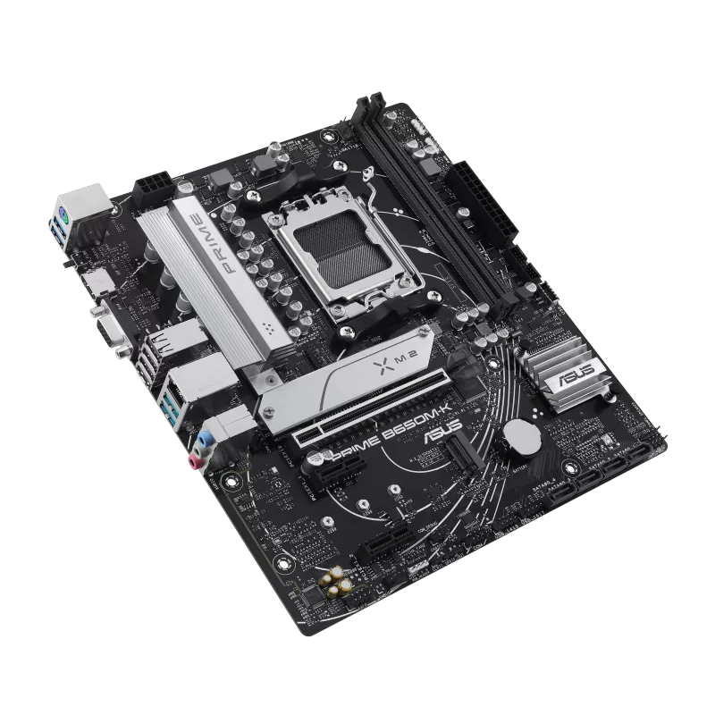 Mb Asus B650 Amd S-am5 9a Gen /2x Ddr5 5200 /hdmi /vga /2x M.2 /4x Usb 3.2 /micro Atx /gama Media
