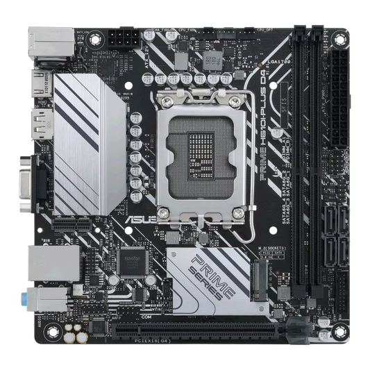 Mb Asus H610 Intel S-1700 14a Gen /2x Ddr4 3200 /hdmi /dp /d-sub /m.2 /2x Usb 3.2 /mini Itx /gama Basica
