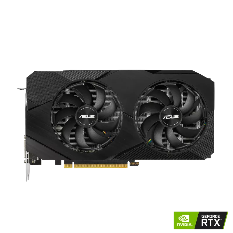 Tarjeta De Video Asus Nvidia Rtx2060 /pcie X16 3.0 /12gb Ddr6 /2xhdmi /dp /dvi-d /estandar /gama Media
