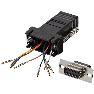 Adaptador Modular Serial Db9 A Rj45 Hembra A Hembra - Startech.com Mod. Gc98ff