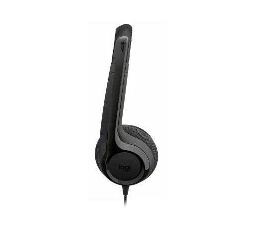 Audifonos Diadema Logitech H390 Supresion De Ruido Control De Volumen Usb Negro