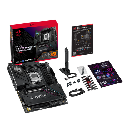 Mb Asus B850 Amd S-am5 9a Gen /4x Ddr5 8000 /hdmi /dp /6x Usb 3.2 /wifi 7 /bluetooth /atx /gama Alta /gamer /rgb