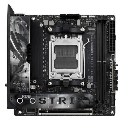 Mb Asus X870 Amd S-am5 9a Gen /2x Ddr5 8000 /hdmi /2x Dp Tipo-c /2x M.2 /4x Usb 3.2 /wifi 7 /bluetooth /mini Itx /gama Alta /gamer