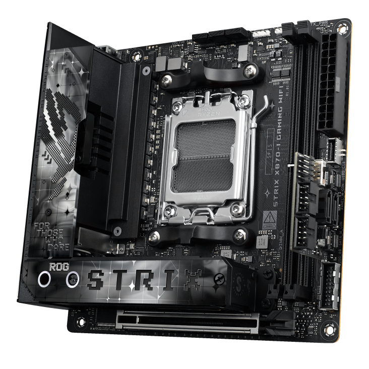 Mb Asus X870 Amd S-am5 9a Gen /2x Ddr5 8000 /hdmi /2x Dp Tipo-c /2x M.2 /4x Usb 3.2 /wifi 7 /bluetooth /mini Itx /gama Alta /gamer