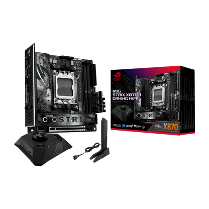 Mb Asus X870 Amd S-am5 9a Gen /2x Ddr5 8000 /hdmi /2x Dp Tipo-c /2x M.2 /4x Usb 3.2 /wifi 7 /bluetooth /mini Itx /gama Alta /gamer