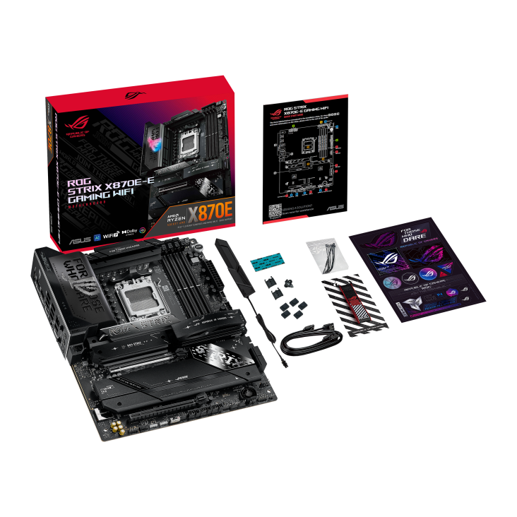 Mb Asus X870 Amd S-am5 9a Gen/4x Ddr5 5000/hdmi/5x M.2/9x Usb 3.2/2x Usb-c/wifi 7/bluetooth/atx/gama Alta/gamer/rgb
