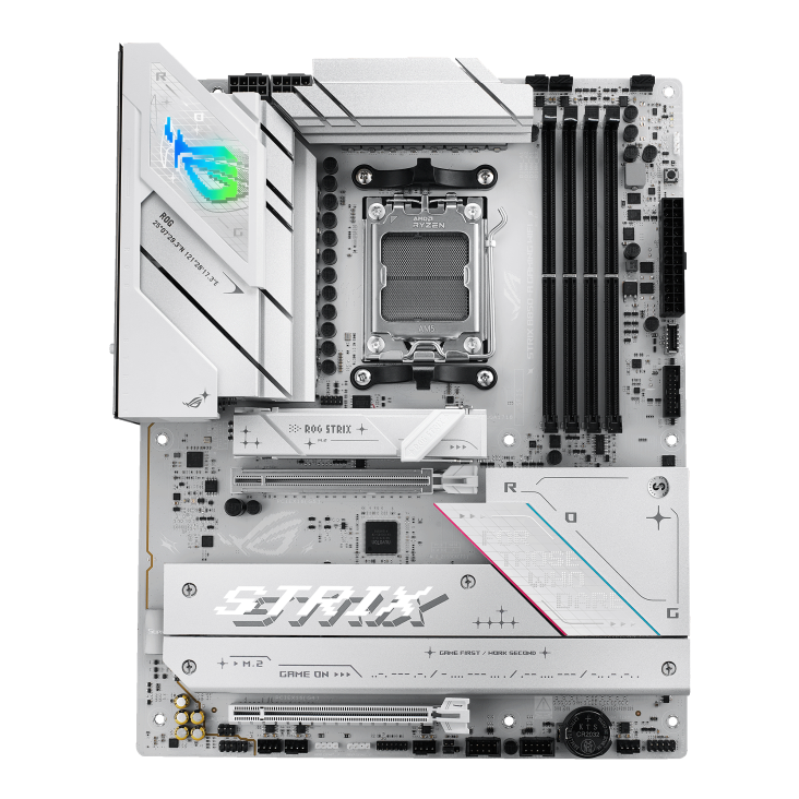 Mb Asus B850 Amd S-am5 9a Gen /4x Ddr5 8000 /hdmi /dp /6x Usb 3.2 /wifi 7 /bluetooth /atx /gama Alta /gamer /rgb /white
