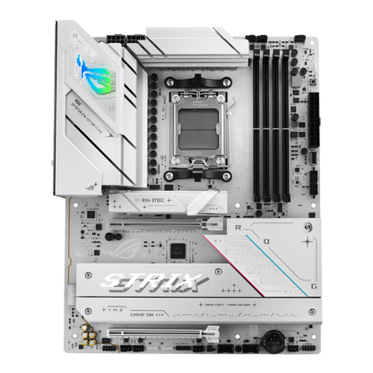 Mb Asus B850 Amd S-am5 9a Gen /4x Ddr5 8000 /hdmi /dp /6x Usb 3.2 /wifi 7 /bluetooth /atx /gama Alta /gamer /rgb /white