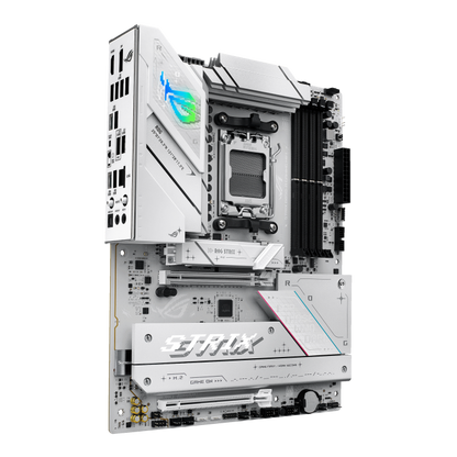 Mb Asus B850 Amd S-am5 9a Gen /4x Ddr5 8000 /hdmi /dp /6x Usb 3.2 /wifi 7 /bluetooth /atx /gama Alta /gamer /rgb /white