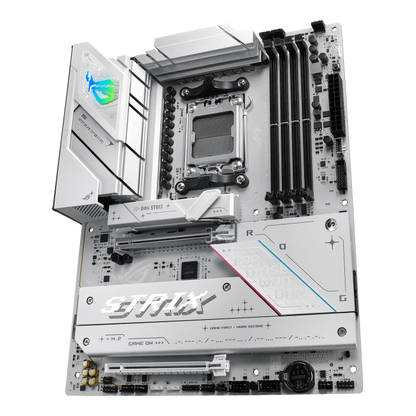 Mb Asus B850 Amd S-am5 9a Gen /4x Ddr5 8000 /hdmi /dp /6x Usb 3.2 /wifi 7 /bluetooth /atx /gama Alta /gamer /rgb /white