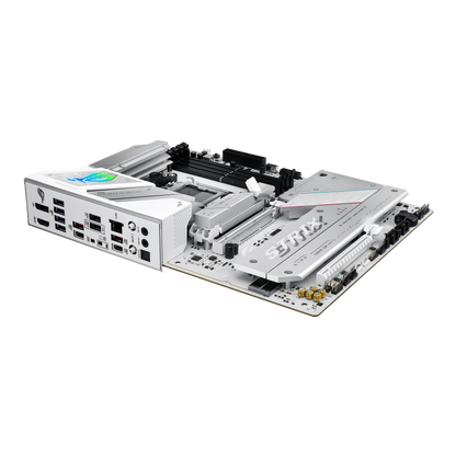 Mb Asus B850 Amd S-am5 9a Gen /4x Ddr5 8000 /hdmi /dp /6x Usb 3.2 /wifi 7 /bluetooth /atx /gama Alta /gamer /rgb /white