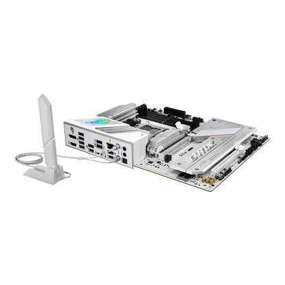 Mb Asus B850 Amd S-am5 9a Gen /4x Ddr5 8000 /hdmi /dp /6x Usb 3.2 /wifi 7 /bluetooth /atx /gama Alta /gamer /rgb /white