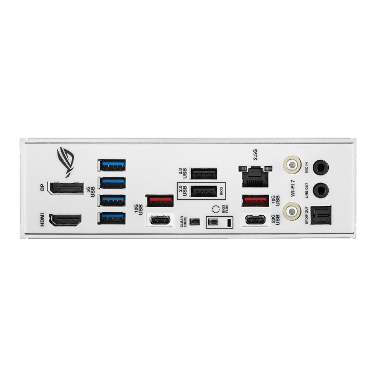 Mb Asus B850 Amd S-am5 9a Gen /4x Ddr5 8000 /hdmi /dp /6x Usb 3.2 /wifi 7 /bluetooth /atx /gama Alta /gamer /rgb /white