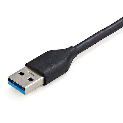 Hub Usb 3.0 De 4 Puertos Usb-a - Hub Usb Tipo A Para Laptop/pc, 5gbps, Alimentado Por Bus Usb, Cable De 28cm Y Gestor De Cable - Startech.com Mod. Hb30am4ab