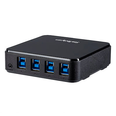 Switch Conmutador Usb 3.0 4x4 Para Compartir Dispositivos Periféricos - Startech.com Mod. Hbs304a24a