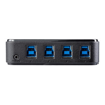 Switch Conmutador Usb 3.0 4x4 Para Compartir Dispositivos Periféricos - Startech.com Mod. Hbs304a24a