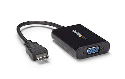 Adaptador De Video Y Audio Hdmi A Vga - Hd15 Hembra - Hdmi Macho - Mini Jack Hembra - 1920x1200 - Convertidor Externo - Startech.com Mod. Hd2vgaa2
