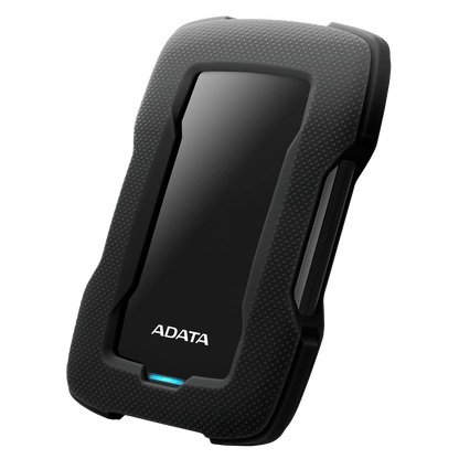 Disco Duro Externo Adata Hd330 2tb Portatil 2.5 Usb 3.2 Windows Mac Linux Contragolpes Slim Color Negro (ahd330-2tu31-cbk)