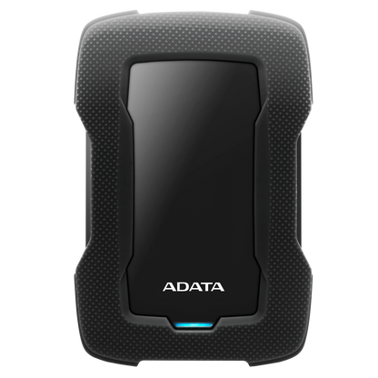 Disco Duro Externo Adata Hd330 2tb Portatil 2.5 Usb 3.2 Windows Mac Linux Contragolpes Slim Color Negro (ahd330-2tu31-cbk)