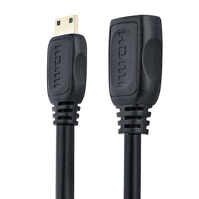 Cable Adaptador De 12cm Adaptador Hdmi A Mini Hdmi De Alta Velocidad 4k - Convertidor Hdmi A Mini Hdmi - Startech.com Mod. Hdacfm5in