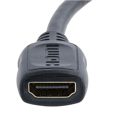 Cable Adaptador De 12cm Adaptador Hdmi A Mini Hdmi De Alta Velocidad 4k - Convertidor Hdmi A Mini Hdmi - Startech.com Mod. Hdacfm5in
