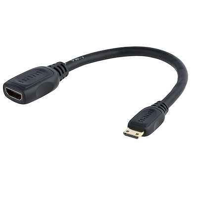 Cable Adaptador De 12cm Adaptador Hdmi A Mini Hdmi De Alta Velocidad 4k - Convertidor Hdmi A Mini Hdmi - Startech.com Mod. Hdacfm5in