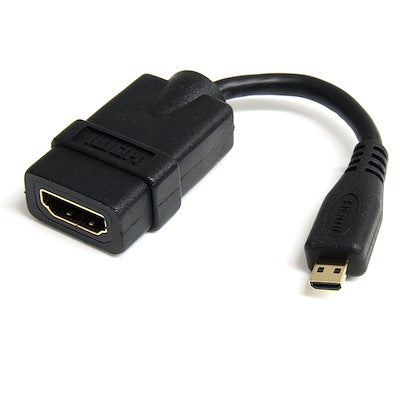 Cable Adaptador De 12cm Hdmi De Alta Velocidad A Micro Hdmi - H A M - Startech.com Mod. Hdadfm5in