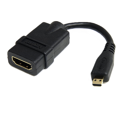 Cable Adaptador De 12cm Hdmi De Alta Velocidad A Micro Hdmi - H A M - Startech.com Mod. Hdadfm5in