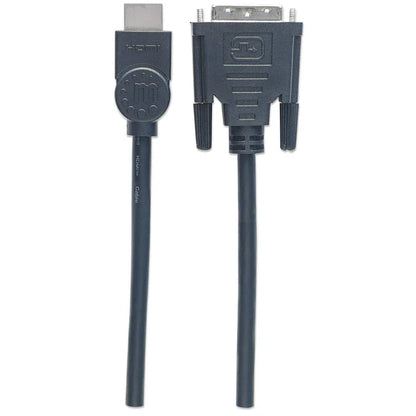 Cable Hdmi,manhattan,372510, - Dvi-d M-m  3.0m