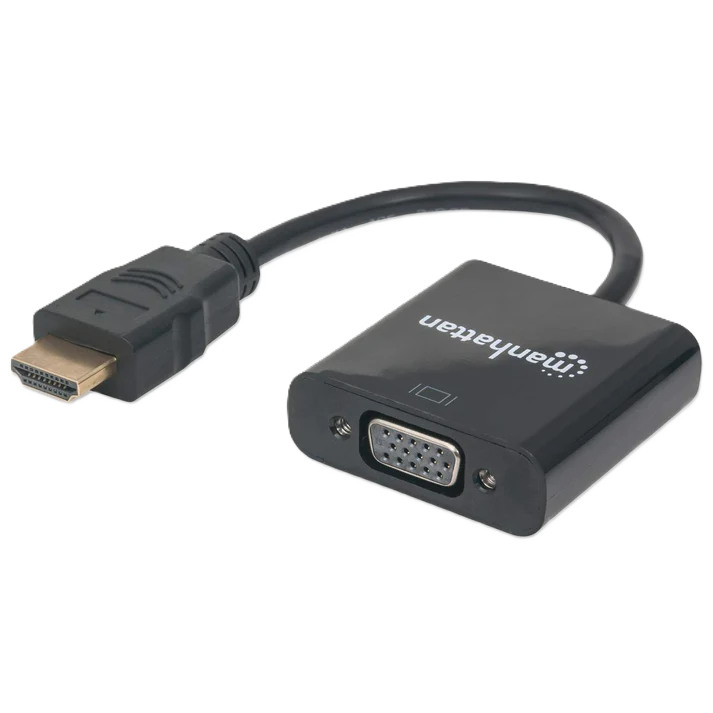 Convertidor,manhattan,151467, Video Hdmi A Svga, Bolsa