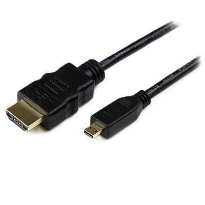 Cable Adaptador De 1.8m Hdmi A Micro Hdmi De Alta Velocidad Con Ethernet - Macho A Macho - Startech.com Mod. Hdmiadmm6