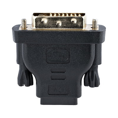 Adaptador De Video Hdmi A Dvi - Dvi-d Macho - Hdmi Hembra - Convertidor De Video - Negro - Startech.com Mod. Hdmidvifm