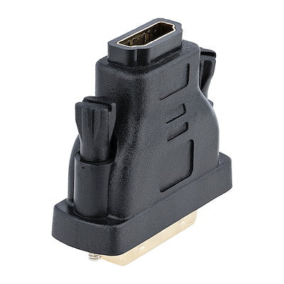 Adaptador De Video Hdmi A Dvi - Dvi-d Macho - Hdmi Hembra - Convertidor De Video - Negro - Startech.com Mod. Hdmidvifm
