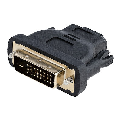 Adaptador De Video Hdmi A Dvi - Dvi-d Macho - Hdmi Hembra - Convertidor De Video - Negro - Startech.com Mod. Hdmidvifm