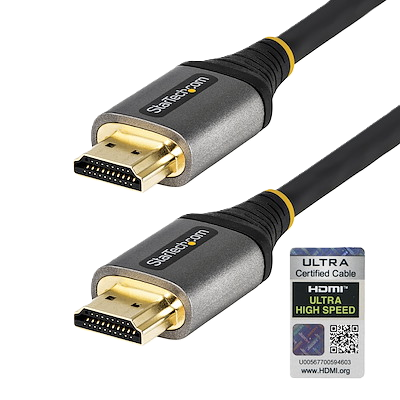 Cable De 2m Hdmi 2.1 8k - Cable Hdmi Certificado De Ultra Alta Velocidad - 48gbps 8k 60hz 4k 120hz Hdr10 Earc Ultra Hd - Startech.com Mod. Hdmm21v2m
