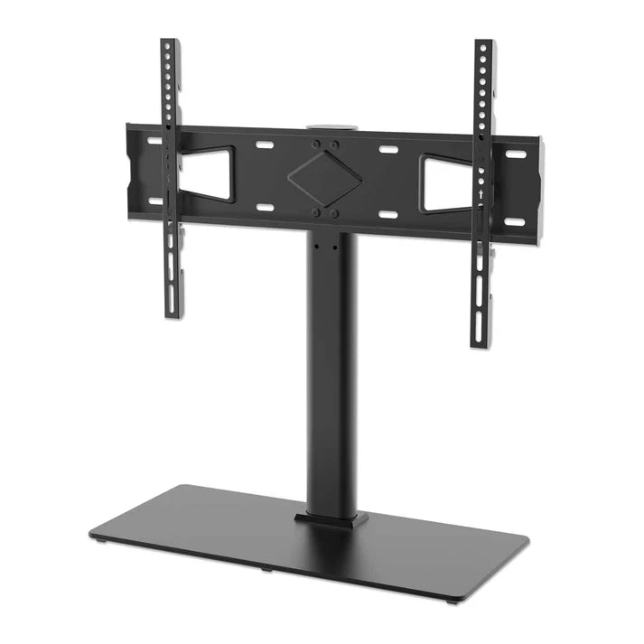 Soporte Tv,manhattan,462297, P/mesa 45kg, 32 A 65 Altura Ajustable, Base De Vidrio