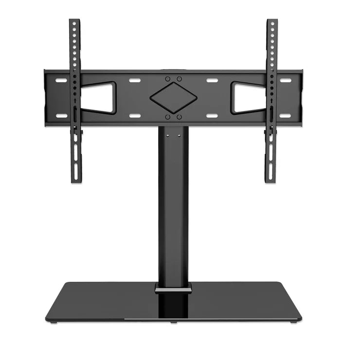 Soporte Tv,manhattan,462297, P/mesa 45kg, 32 A 65 Altura Ajustable, Base De Vidrio