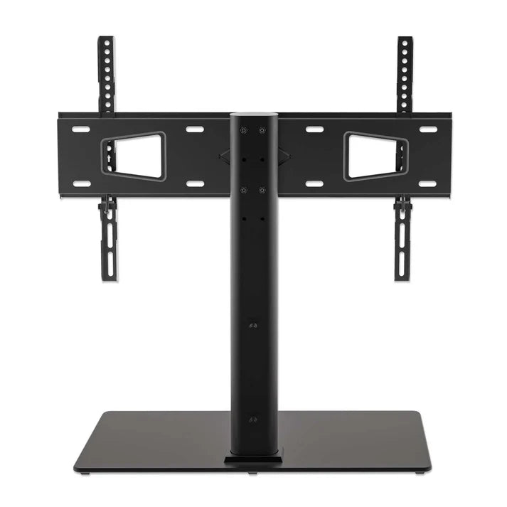 Soporte Tv,manhattan,462297, P/mesa 45kg, 32 A 65 Altura Ajustable, Base De Vidrio