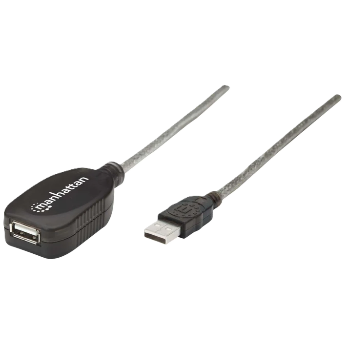 Cable Usb,manhattan,519779, V2.0 Ext. Activa 4.9m