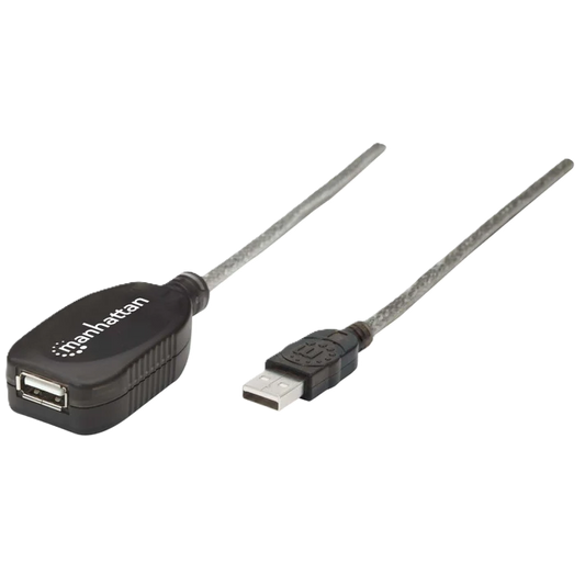 Cable Usb,manhattan,519779, V2.0 Ext. Activa 4.9m