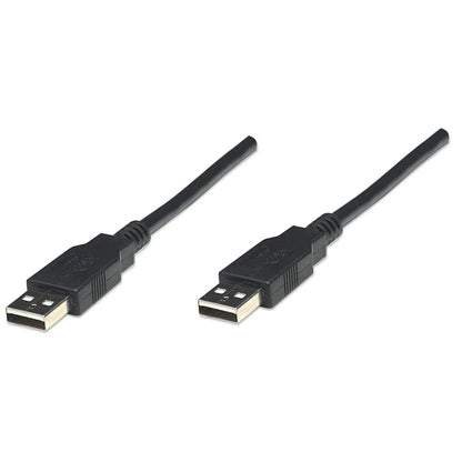 Cable Usb,manhattan,306089, V2.0 A-a 1.8m, Negro
