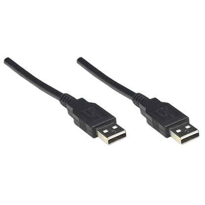Cable Usb,manhattan,306089, V2.0 A-a 1.8m, Negro