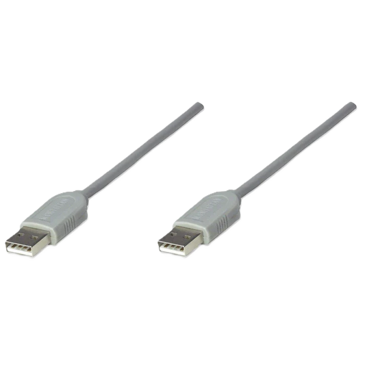 Cable Usb,manhattan,317887, A-a 1.8m, Gris