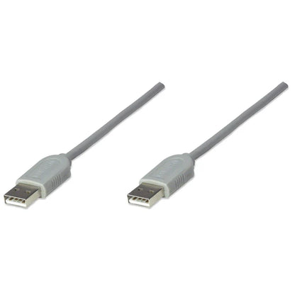 Cable Usb,manhattan,317887, A-a 1.8m, Gris