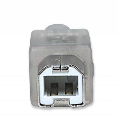 Cable Usb,manhattan,340465,v2.0 A-b  4.5m, Plata