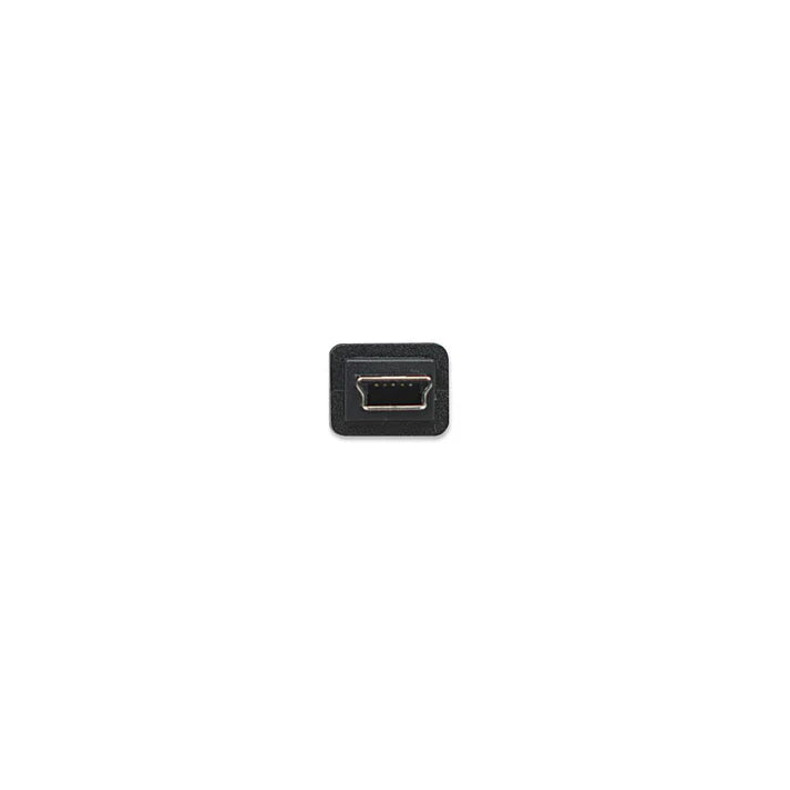 Cable Usb,manhattan,33375, V2.0 A-mini B 1.8m Negro