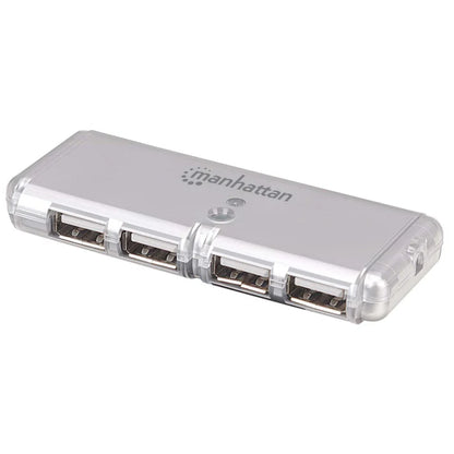 Hub Usb,manhattan,160599, V2.0 4 Ptos Min