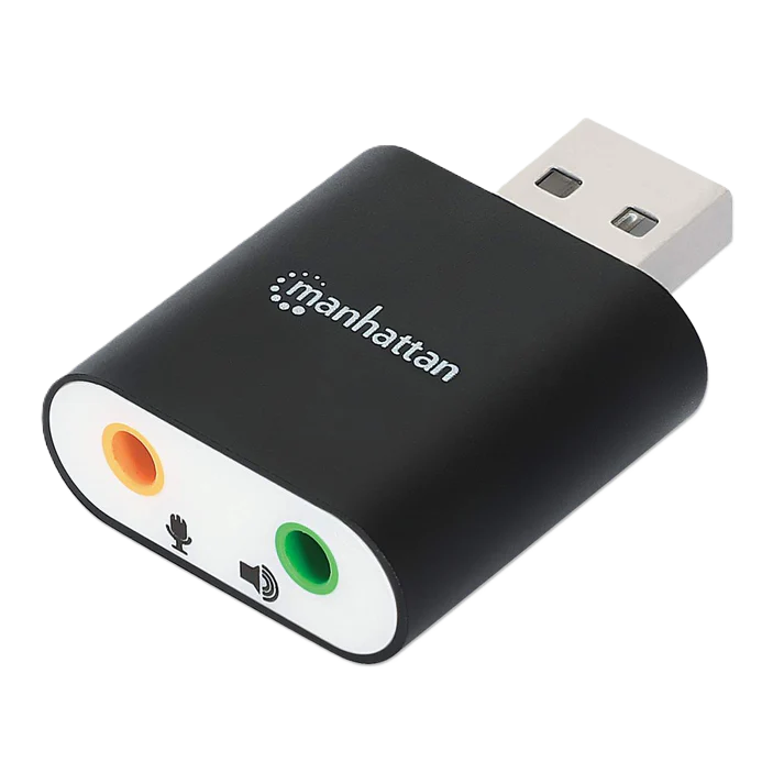 Convertidor Usb,manhattan,152754, 2.0 A Tarjeta Sonido 2.1