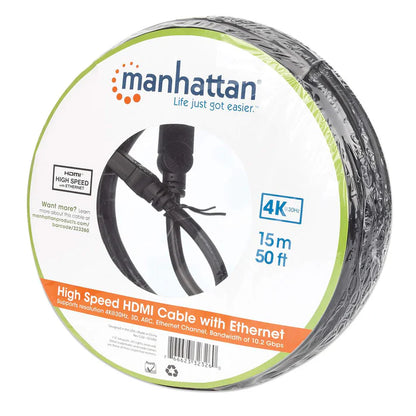 Cable Hdmi,manhattan,323260, 1.4 M-m 15.0m Ethernet