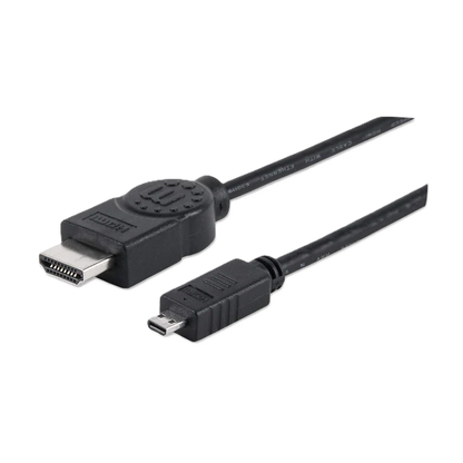 Cable Hdmi,manhattan,324427, 1.4 M-micro 2methernet